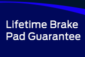 Lifetime Brake Pad Guarantee