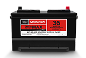 Motorcraft® Tested Tough® MAX Batteries