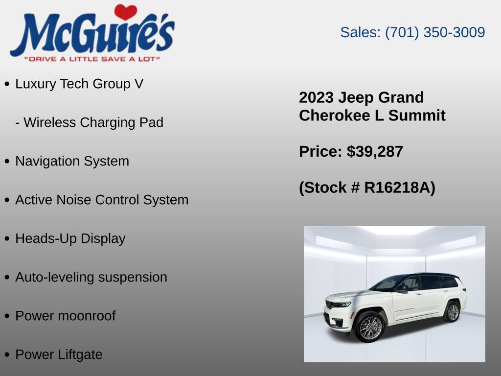 2023 Jeep Grand Cherokee L Summit