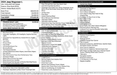 2024 Jeep Wagoneer L Base