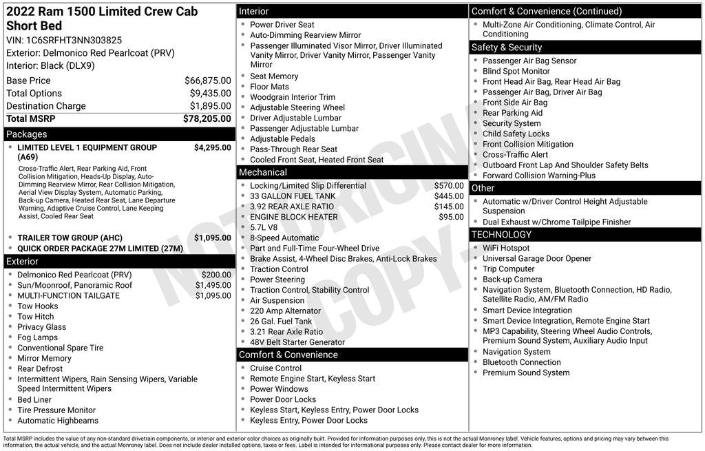 2022 RAM 1500 Limited