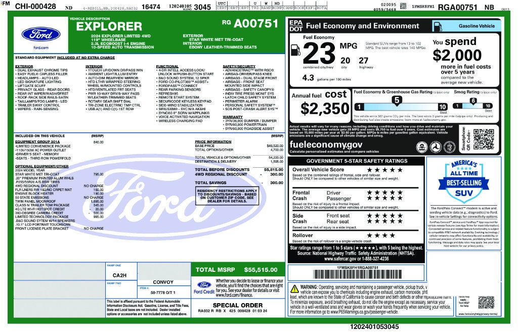 2024 Ford Explorer Limited