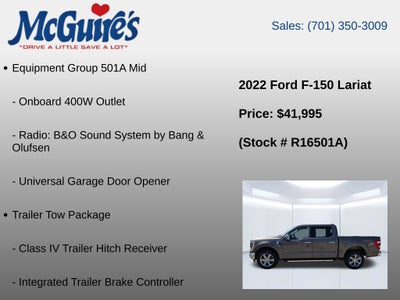 2022 Ford F-150 Lariat