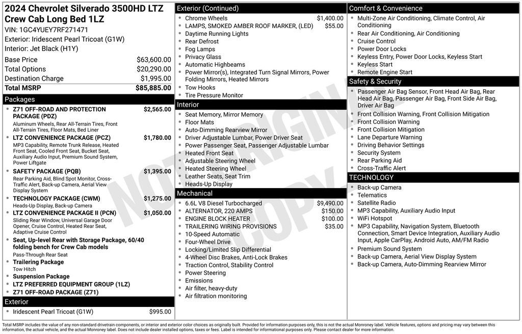 2024 Chevrolet Silverado 3500HD LTZ