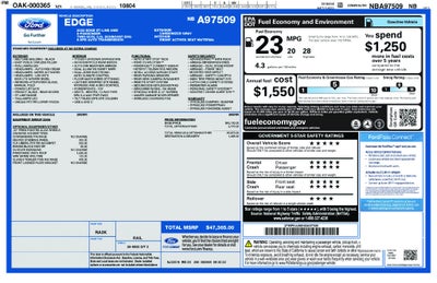 2022 Ford Edge ST Line